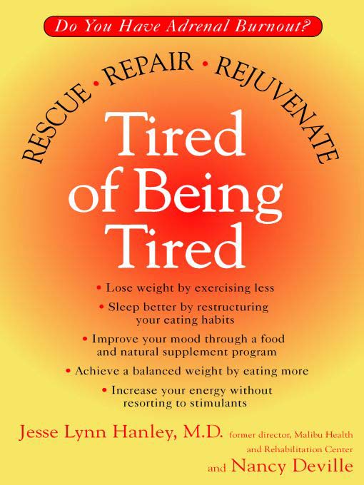 Title details for Tired of Being Tired by Jesse Lynn Hanley - Wait list